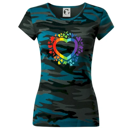 Srdce pride květiny