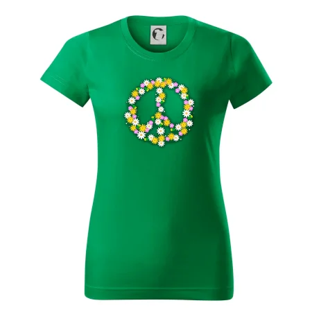 Peace symbol kopretiny