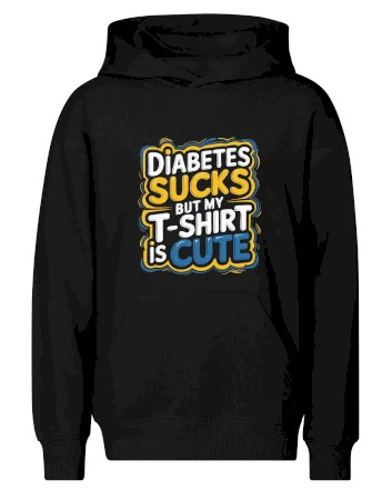 Diabetes sucks but my t-shirt is cute