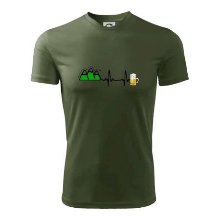 EKG z hor na pivo