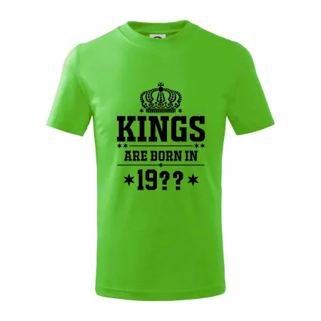 Kings are born in vlastní ročník