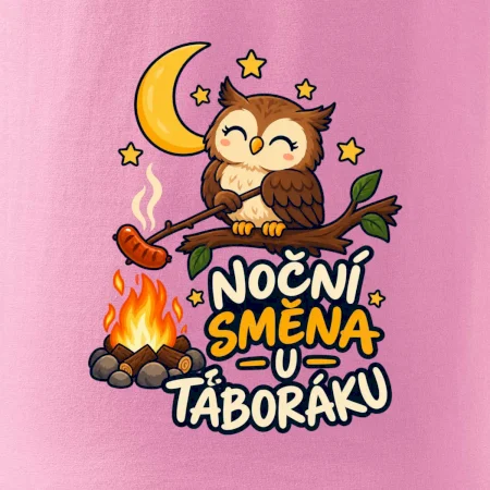 Noční směna u táboráku