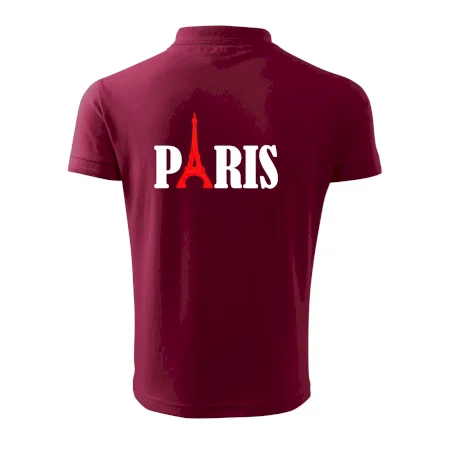 Paris nápis Eiffelova věž