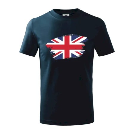 Britská vlajka roztrhaná