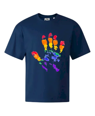 LGBT hand print