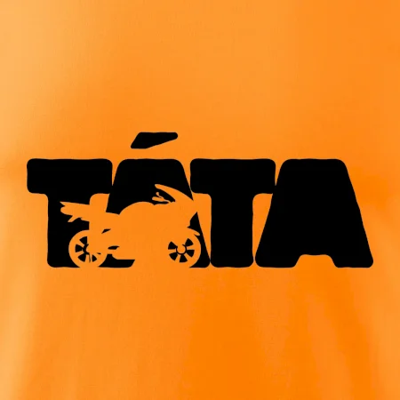 Táta nápis - motorka supersport