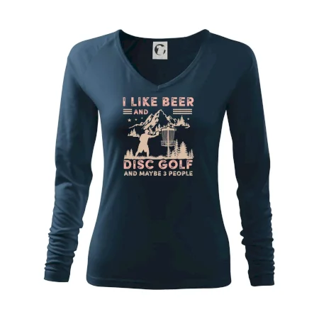 I like beer and disc golf