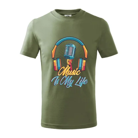 Music is my life sluchátka