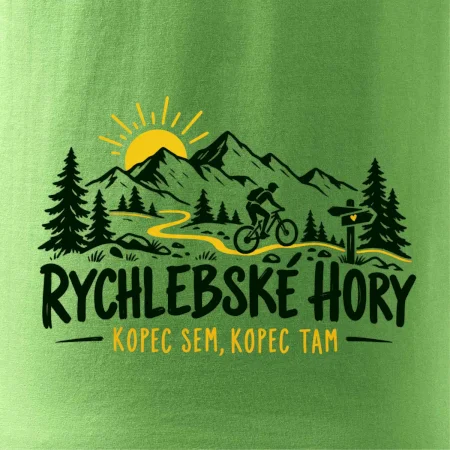 Rychlebské hory kopec sem kopec tam
