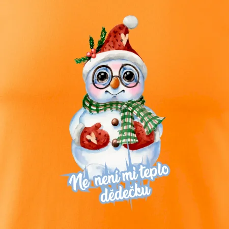 Ne, není mi teplo dědečku