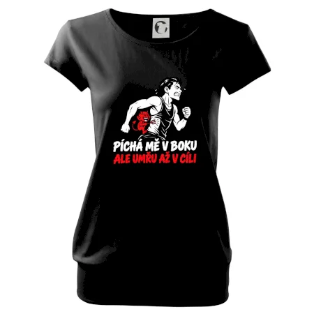 Běžec píchá mě v boku