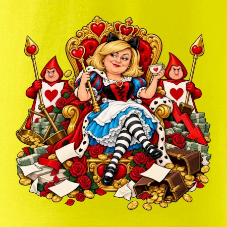 Alenka v říši dluhů královna rozpočtu