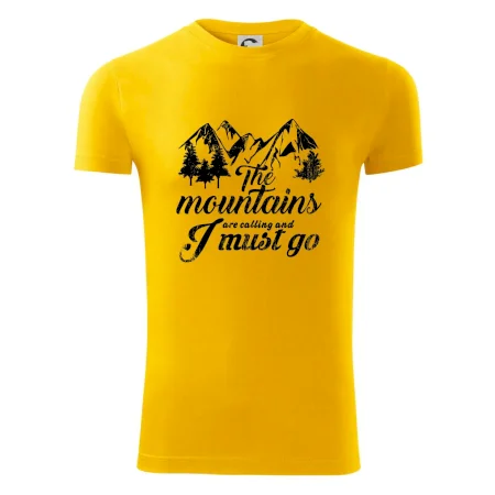 The mountains are calling and i must go