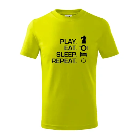 Eat sleep play - šachy