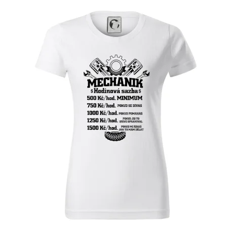 Mechanik - hodinová sazba