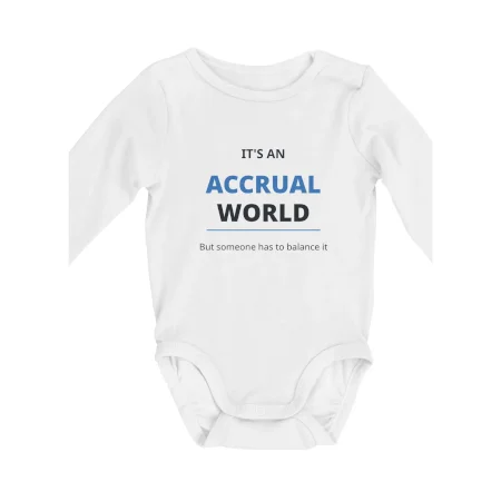 Its an accrual world