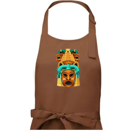 Mayové maska s pyramidou