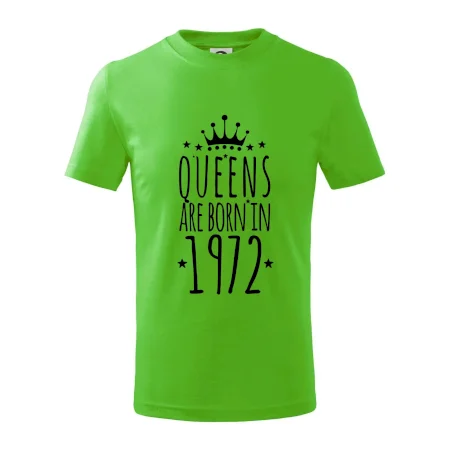Queens are born in 1972