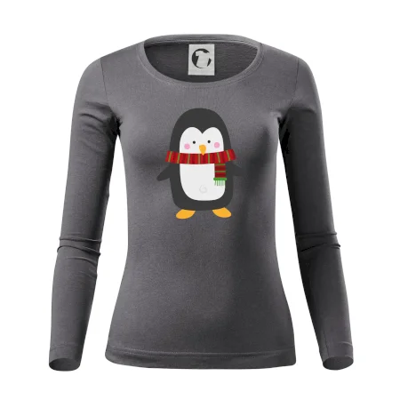 Tučňák se šálou