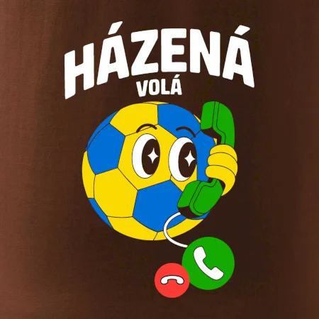 Karikatura házená volá