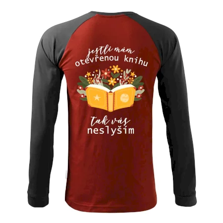 Jestli mám otevřenou knihu, tak vás neslyším