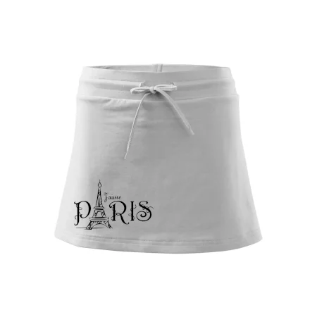 Paris nápis Eiffelovka rovný