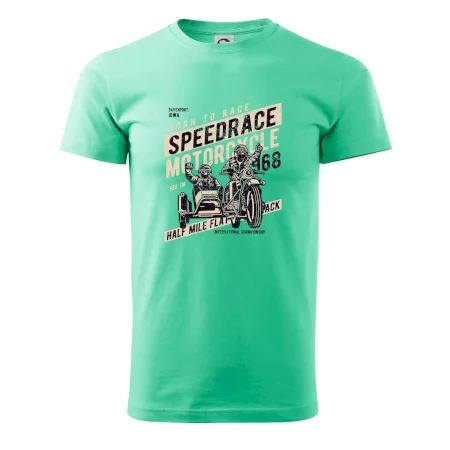 Speedrace motrcycle half mile