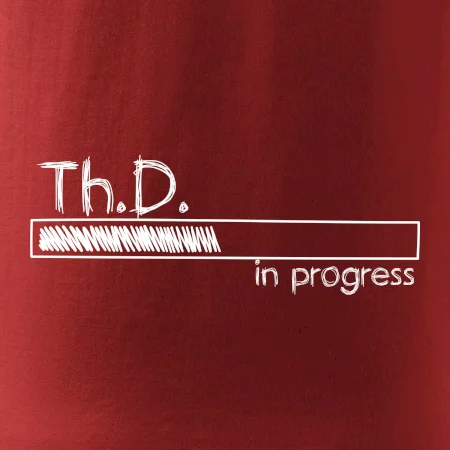 In progress titul Th.D. doktor / doktorka teologie
