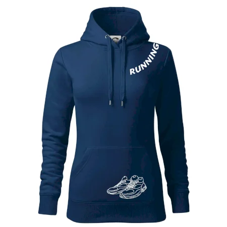 Running nápis šikmo
