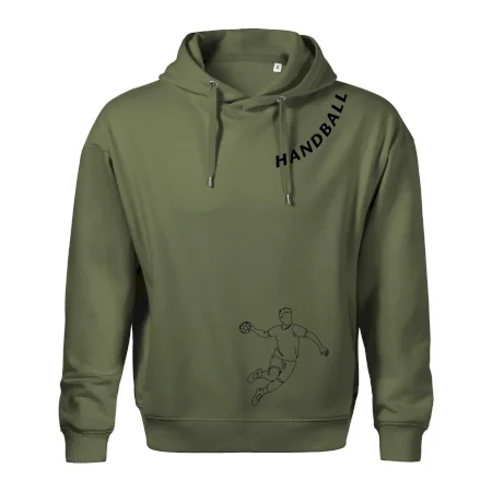 Handball nápis šikmo