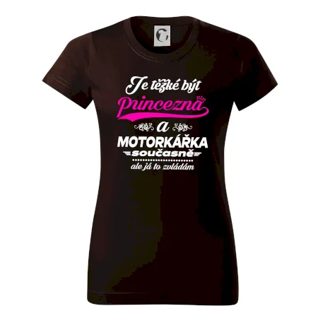 Je těžké být princezna - motorkářka
