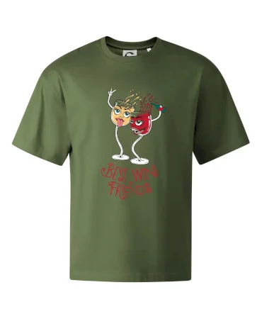 Best wine friends dancing (Pecka design)