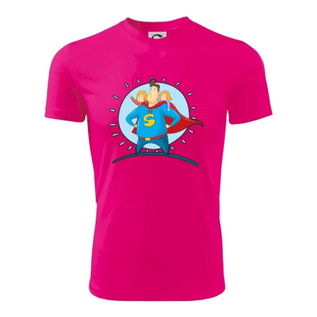 Táta superman - holka a holka