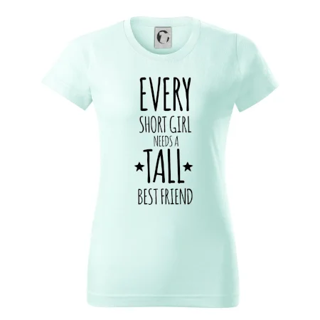 Every short girl needs a tall best friend