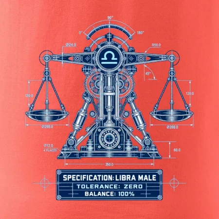 Váhy Engineering of Libra technický motiv
