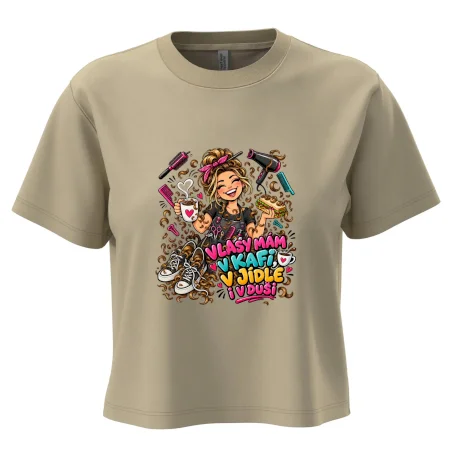 Vlasy mám v kafi v jídle i v duši