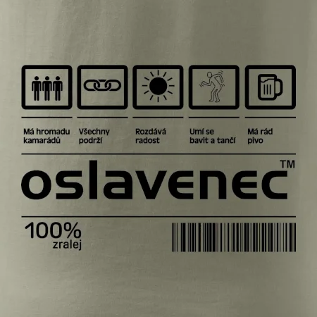 Čárový kód - Oslavenec