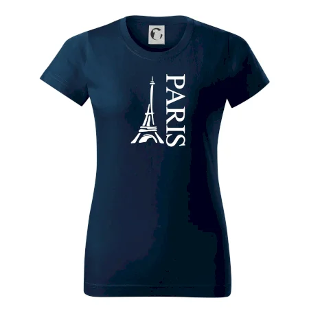 Paris nápis Eiffelovka na výšku