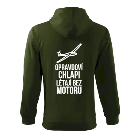 Opravdovi chlapi létají bez motoru