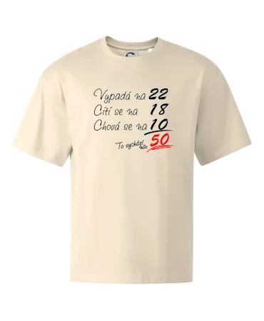 Vypadá, cítí se, chová se - 50 let