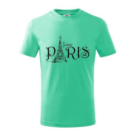 Paris nápis Eiffelovka rovný