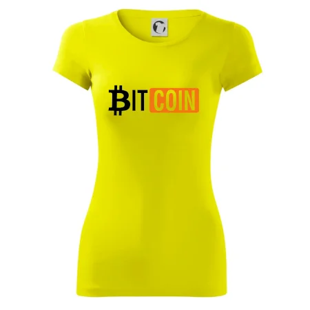 Bitcoin nápis