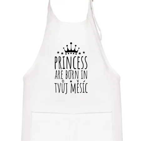 Princesses are born in (vlastní nápis měsíc narození)