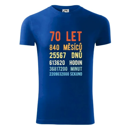 Narozeniny 70 přepočet času