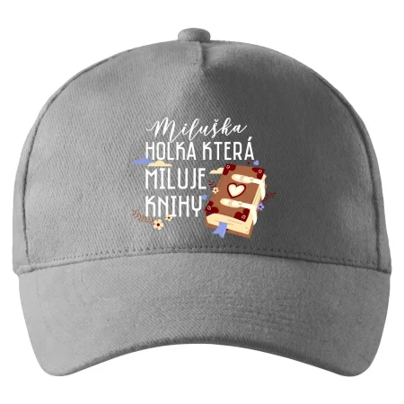 Kniha - Holka, která miluje knihy -  Vaše jméno