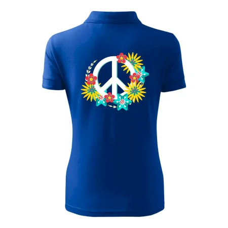 Peace symbol abstraktní