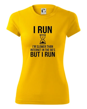 I run slower then internet