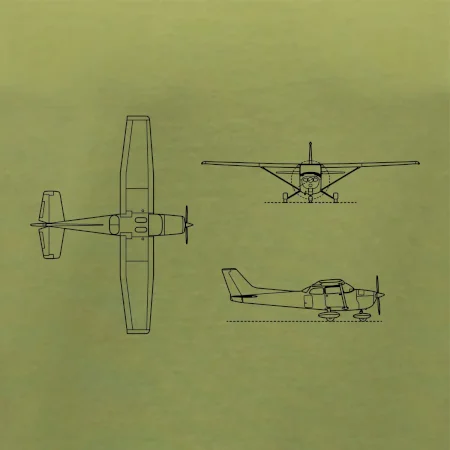 Obrys Cessna 172 Skyhawk