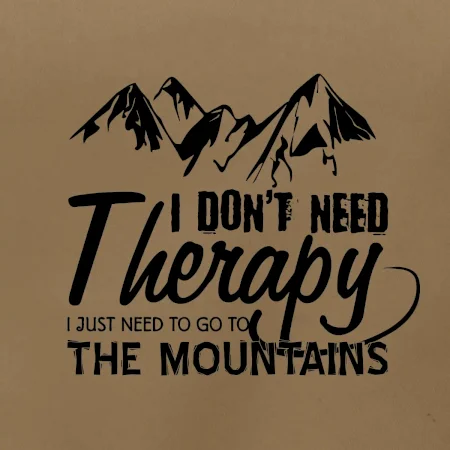 I dont need therapy - Mountains - Nepotřebuji terapii - Hory