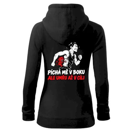 Běžec píchá mě v boku